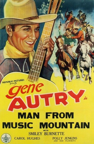 Man from Music Mountain (1938) - poster