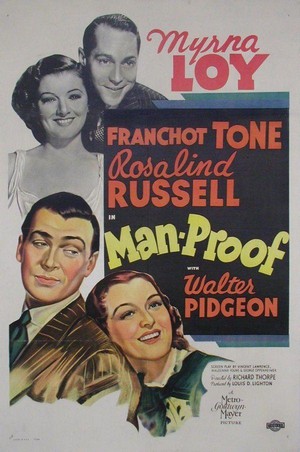 Man-Proof (1938) - poster