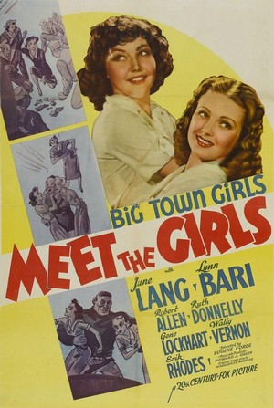 Meet the Girls (1938) - poster