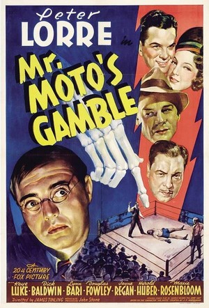 Mr. Moto's Gamble (1938) - poster