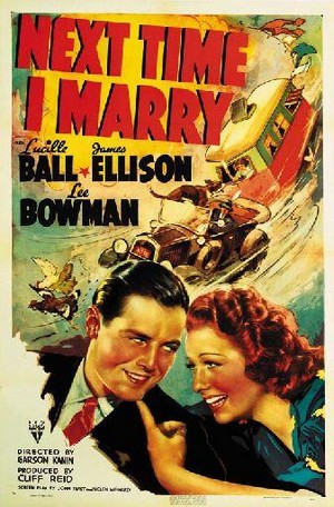 Next Time I Marry (1938) - poster