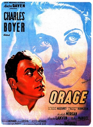 Orage (1938) - poster