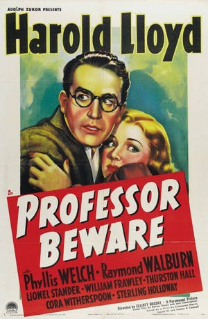 Professor Beware (1938) - poster