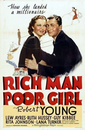 Rich Man, Poor Girl (1938) - poster