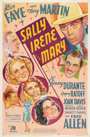 Sally, Irene and Mary (1938) - poster