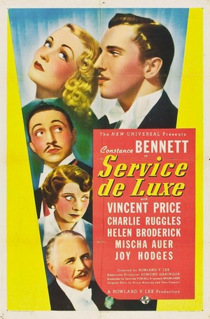 Service de Luxe (1938) - poster