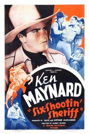 Six-Shootin' Sheriff (1938) - poster