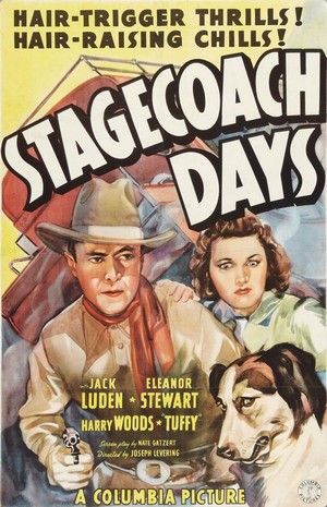 Stagecoach Days (1938) - poster