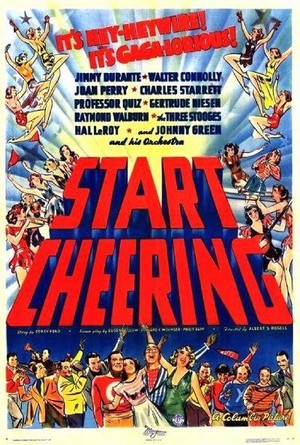 Start Cheering (1938) - poster