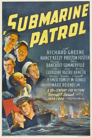 Submarine Patrol (1938) - poster