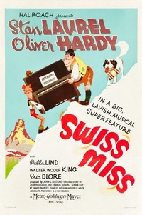 Swiss Miss (1938) - poster