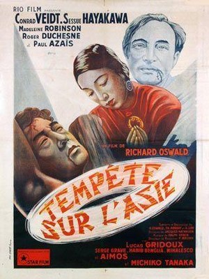 Tempête sur l'Asie (1938) - poster