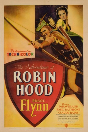 The Adventures of Robin Hood (1938) - poster
