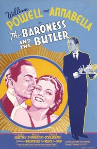 The Baroness and the Butler (1938) - poster