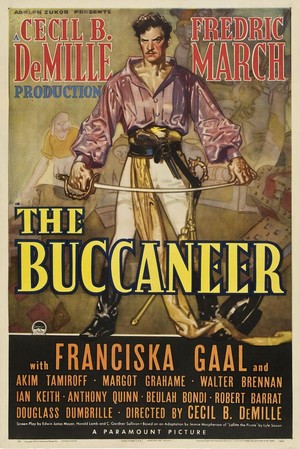 The Buccaneer (1938) - poster