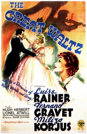 The Great Waltz (1938) - poster