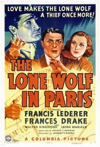 The Lone Wolf in Paris (1938) - poster