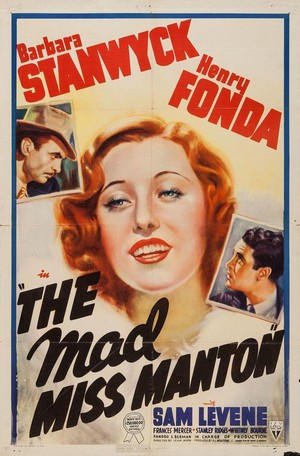 The Mad Miss Manton (1938) - poster