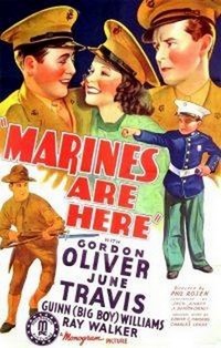 The Marines Are Here (1938) - poster