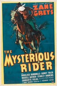 The Mysterious Rider (1938) - poster