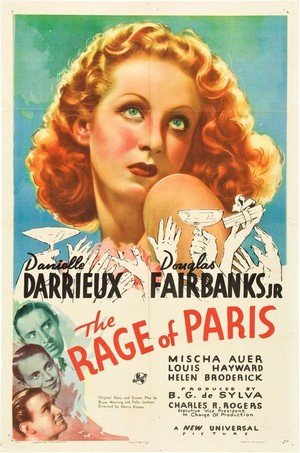 The Rage of Paris (1938) - poster