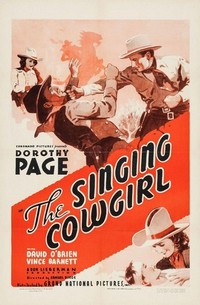 The Singing Cowgirl (1938) - poster