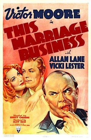 This Marriage Business (1938) - poster