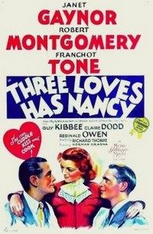 Three Loves Has Nancy (1938) - poster