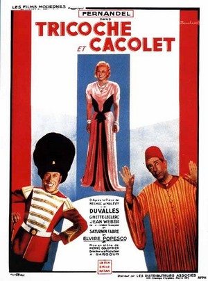Tricoche et Cacolet (1938) - poster