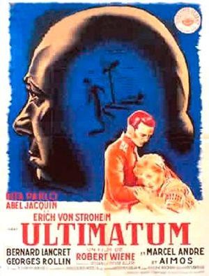 Ultimatum (1938) - poster