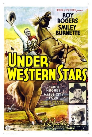 Under Western Stars (1938) - poster