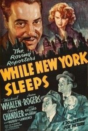 While New York Sleeps (1938) - poster