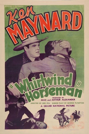 Whirlwind Horseman (1938) - poster