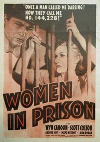 Women in Prison (1938) - poster