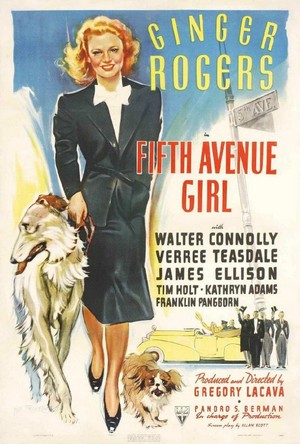 5th Ave. Girl (1939) - poster