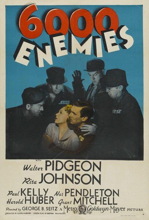 6000 Enemies (1939) - poster
