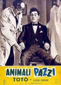 Animali Pazzi (1939) - poster