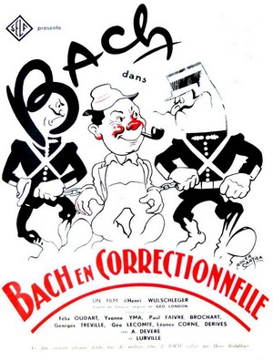 Bach en Correctionnelle (1939) - poster