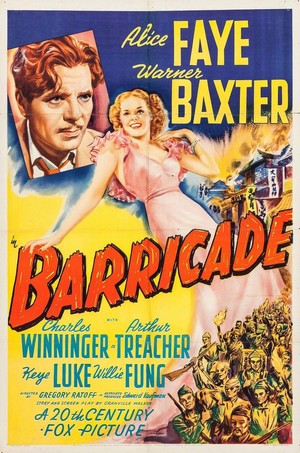 Barricade (1939) - poster