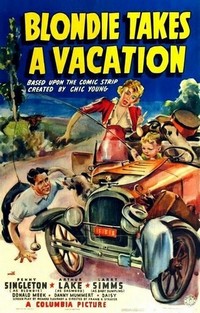 Blondie Takes a Vacation (1939) - poster