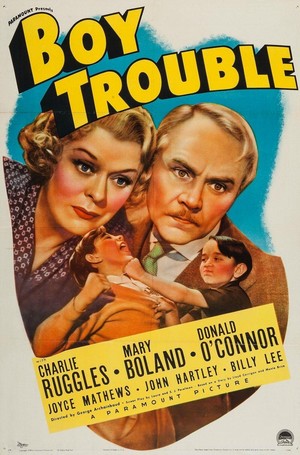 Boy Trouble (1939) - poster