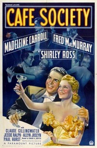 Cafe Society (1939) - poster