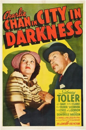 Charlie Chan in City in Darkness (1939) - poster