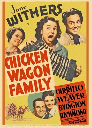 Chicken Wagon Family (1939) - poster