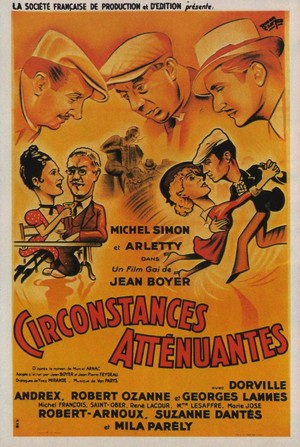 Circonstances Atténuantes (1939) - poster