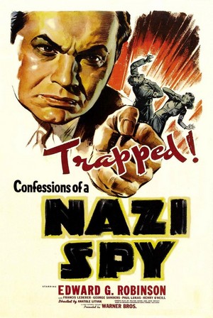 Confessions of a Nazi Spy (1939) - poster