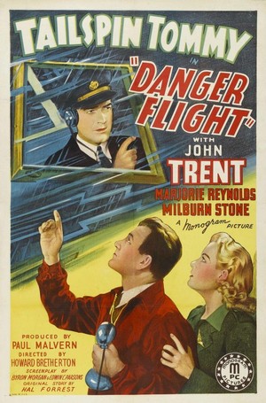 Danger Flight (1939) - poster