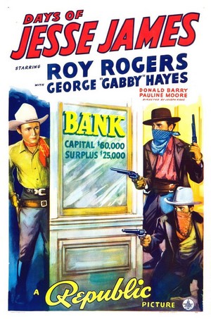 Days of Jesse James (1939) - poster