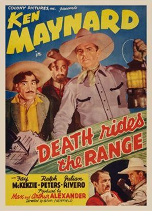 Death Rides the Range (1939) - poster