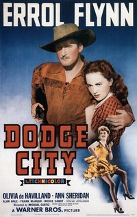 Dodge City (1939) - poster